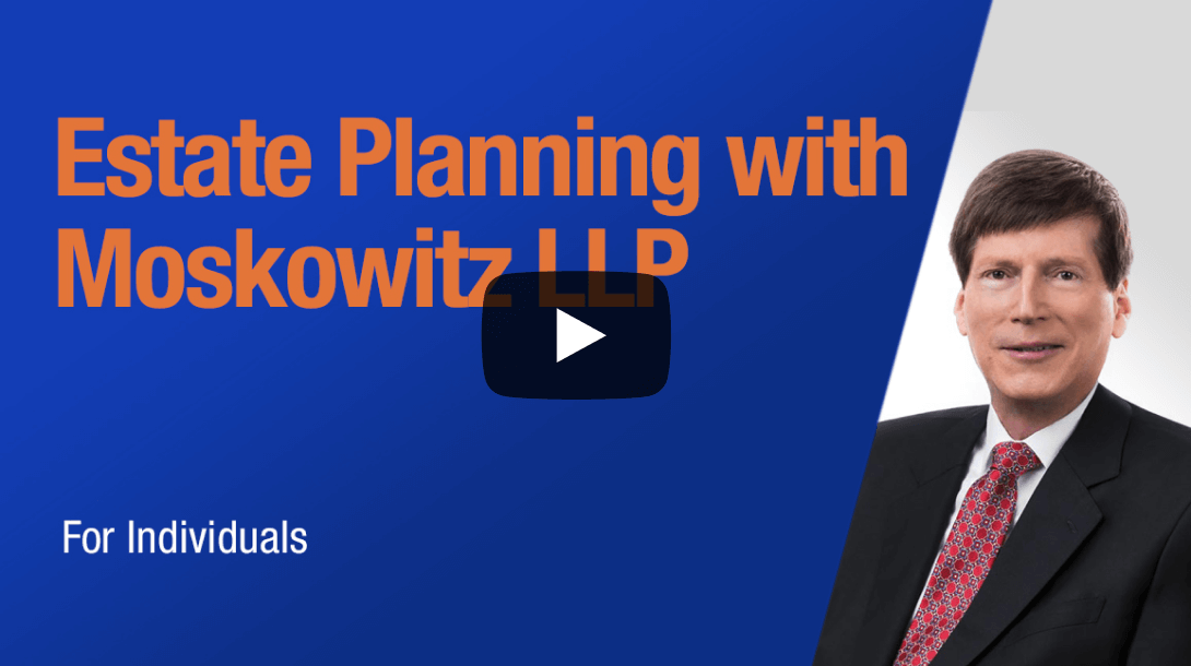 moskowitz estate planning video poster OPT